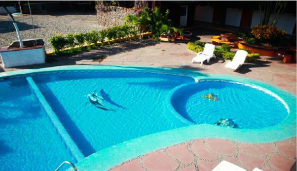 Hotel Gina Tecomán Buitenkant foto